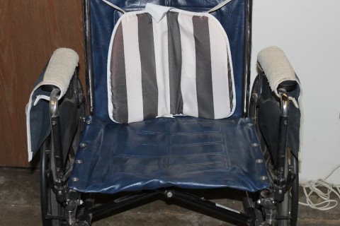 Used Wheel Chair Invacare 20" Dark Blue